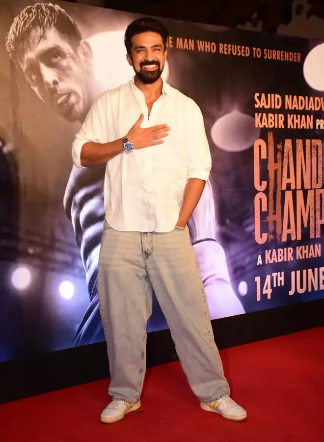 Bollywood Celebrities at Hindi Movie Chandu Champion Special Screening